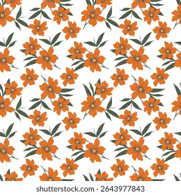 Padrão floral. Fundo perfeito com diferentes tipos de flores fabulosas, ervas, folhas no fundo escuro. Bela textura Botânica, Vetor