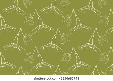 Floral pattern seamless background. Foliage and flower wallpaper design of nature. Vector illustration.