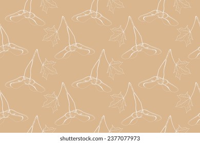 Floral pattern seamless background. Foliage and flower wallpaper design of nature. Vector illustration.