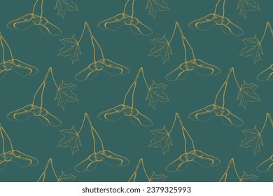 Floral pattern seamless background. Foliage and flower wallpaper design of nature. Vector illustration.