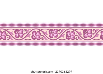 floral pattern Seamless. Background Seamless Pattern Geometric Ethnic pattern Ikat Seamless digital printing textile 
for background, carpet, wallpaper, clothing, Batik, fabric, printing textile.