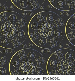 Floral Pattern Seamless and cute with Simple Small Flowers for Greeting Cards, packing, bed linen or other. Vector Background for Spring or Summer Design. Colorful flowers. Prepared for printing. Red