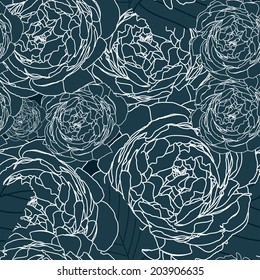 Floral pattern seamless, Eps 10