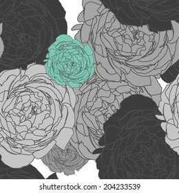 Floral pattern seamless, Eps 10