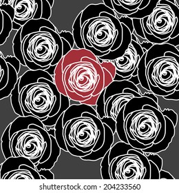 Floral pattern seamless, Eps 10