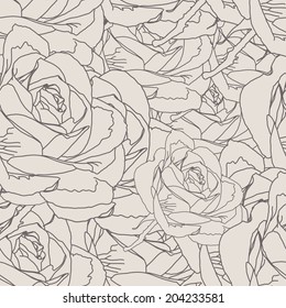 Floral pattern seamless, Eps 10