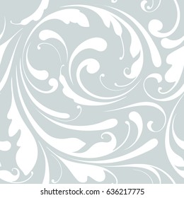 The floral pattern. Seamless ethnic. Lace background.