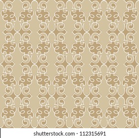 Floral  pattern seamless. Flower vector motif on white background. Elegant wallpaper.