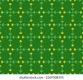 Blumenmuster nahtlos. Blumengewebe-Ornament-Textur