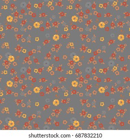 Floral pattern. Seamless flowers texture for fabric, wrapping, textiles. 