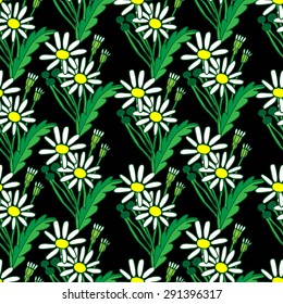 Floral pattern. Seamless vector.