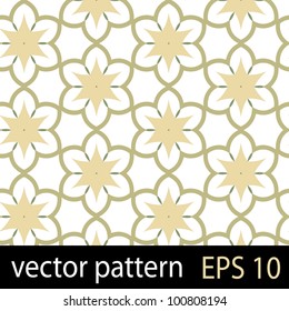 Floral pattern. Seamless vector background