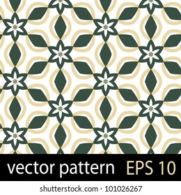 Floral pattern. Seamless vector background