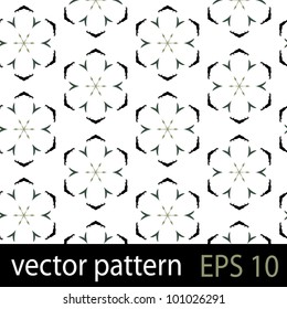 Floral pattern. Seamless vector background