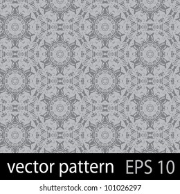 Floral pattern. Seamless vector background