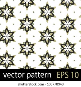 Floral pattern. Seamless vector background