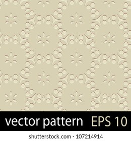 Floral pattern. Seamless vector background