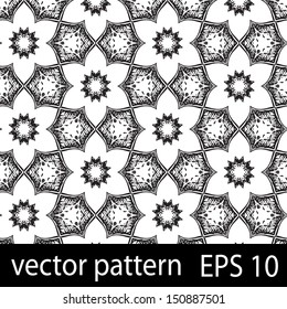 Floral pattern. Seamless vector background