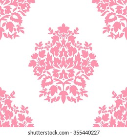 Floral pattern seamless vector background wallpaper