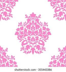 Floral pattern seamless vector background wallpaper