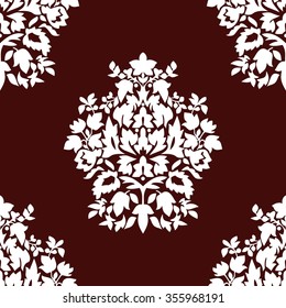 Floral pattern seamless vector background wallpaper