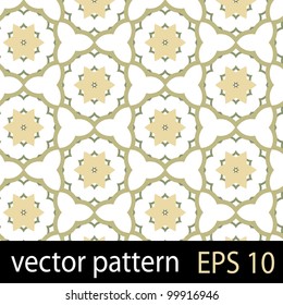 Floral pattern. Seamless vector background