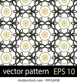 Floral pattern. Seamless vector background