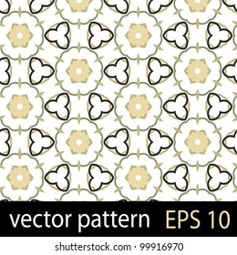 Floral pattern. Seamless vector background