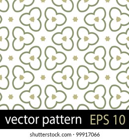 Floral pattern. Seamless vector background