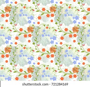 floral pattern seamless vectors