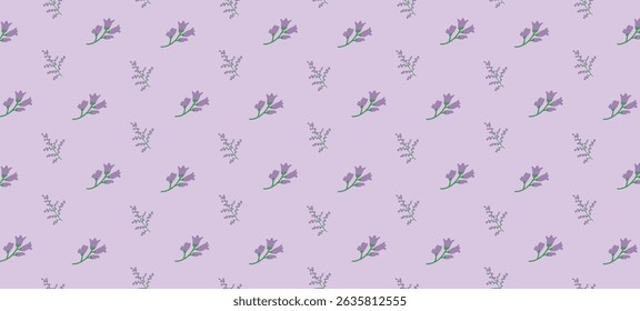 Floral pattern, floral seamless pattern, vintage. Floral print for packaging, textiles, wrapping paper, wallpaper, fashion.
