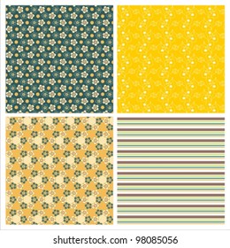 Floral pattern set