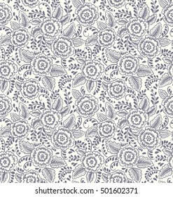 Floral pattern in the small flower. "Ditsy print". Motifs scattered random. Seamless vector texture. Elegant template for fashion prints. Printing with small pale violet flowers. White background.
