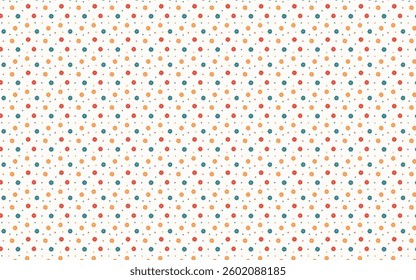 A floral pattern with small flowers scattered evenly