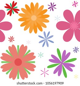 floral pattern, spring background