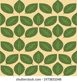 Floral pattern, stylized leaves, seamless texture, background, wallpaper, textile