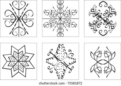 floral  pattern symbol