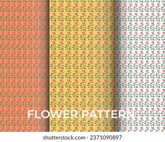 Blumenmuster Muster Design für Stoff, Druck, Abdeckung, Banner und Einladung.
