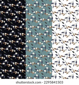 floral pattern pattern for textile industry