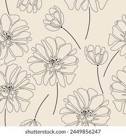 estampado floral. Vector textil. flores tropicales. estampado de Vector minimalista. Fondo inconsútil