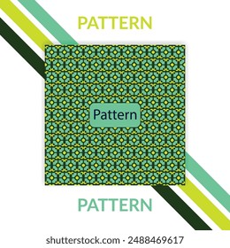 Patrón floral Este es un diseño de patrón único, simple diseño colorido