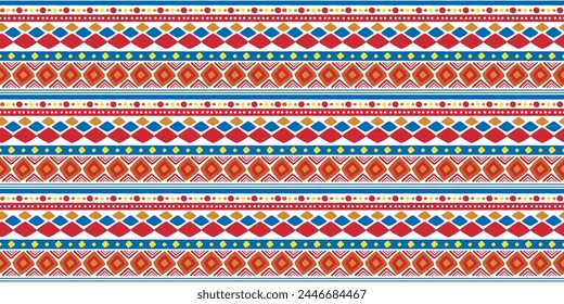 Floral pattern from various plants and flower buds. Multi-colored bright pattern in vector with a dark background.