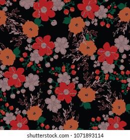 floral pattern in vector