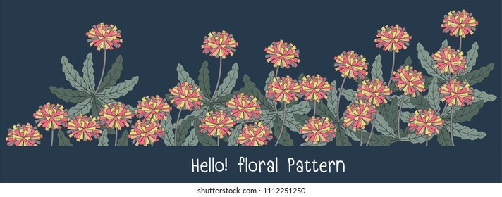 Floral Pattern In Vector