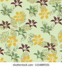 floral pattern in vector