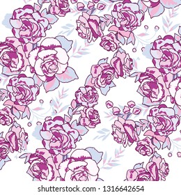 floral pattern vector 