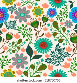 Floral pattern in vector