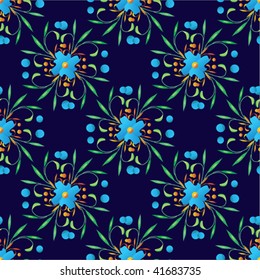 Floral pattern. Vector.