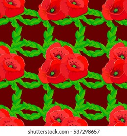 Floral pattern. Vector abstract floral background. Multicolor flower pattern.