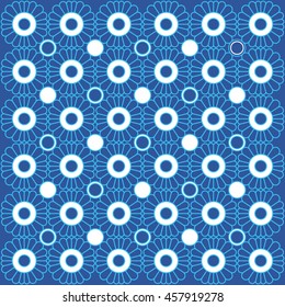 floral pattern, vector background